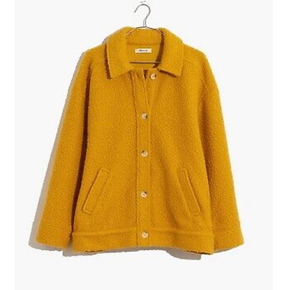 madewell fuzzy jacket